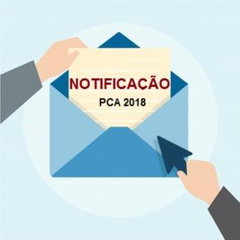 NOTIFICAÇÃO de PRESTAÇÃO DE CONTAS ANUAL  2018